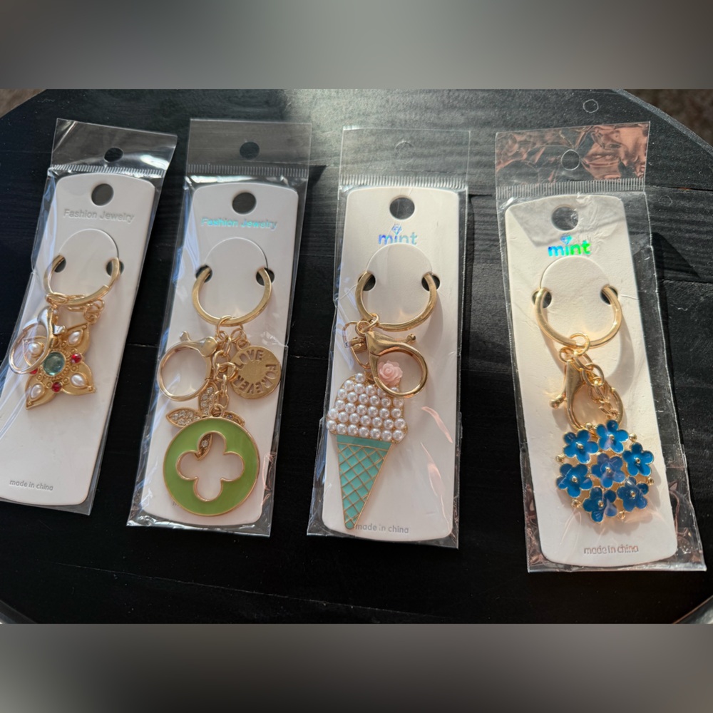 New Bag charms/keychains choose 1
